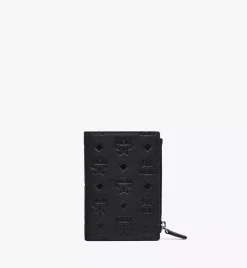 Aren Bifold Card Wallet In Monogram Leather
