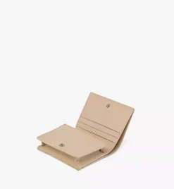 Aren Bifold Snap Wallet In Maxi Patent Leather