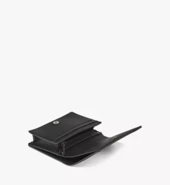 Aren Bifold Snap Wallet In Maxi Patent Leather