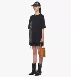 Aren Chain Backpack In Visetos