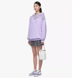 Aren Chain Backpack In Visetos