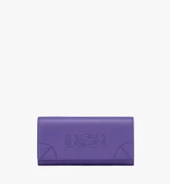 Aren Continental Wallet In Spanish Calf Leather