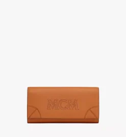 Aren Continental Wallet In Spanish Calf Leather