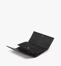 Aren Continental Wallet In Embossed Monogram Leather
