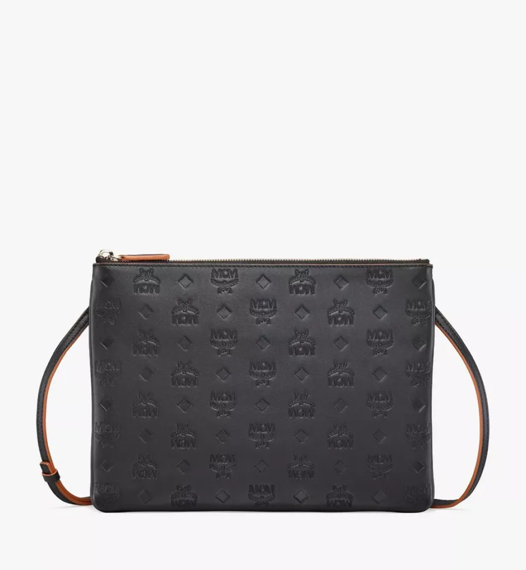 Aren Crossbody Pouch In Monogram Leather