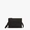 Aren Crossbody Pouch In Spanish Calf Leather