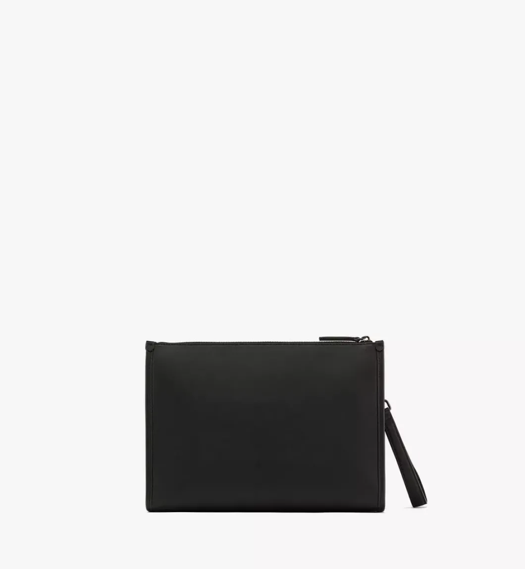 Aren Crossbody Pouch In Spanish Calf Leather