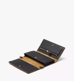 Aren Crossbody Wallet In Monogram Leather