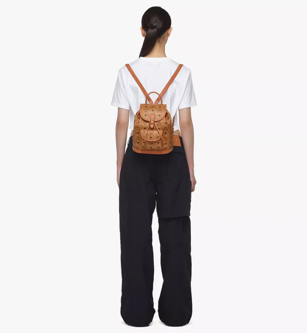 Aren Drawstring Backpack In Visetos