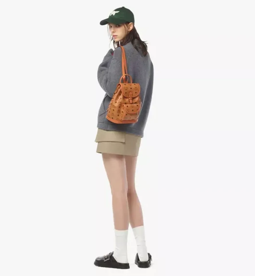 Aren Drawstring Backpack In Visetos