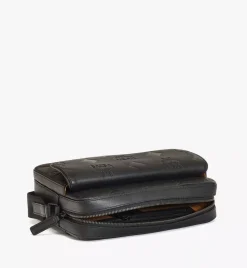 Aren Messenger Bag In Maxi Monogram Leather