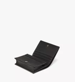 Aren Snap Wallet In Color Splash Logo Leather