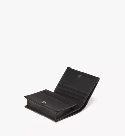 Aren Snap Wallet In Color Splash Logo Leather
