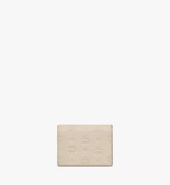 Aren Snap Wallet In Embossed Monogram Leather