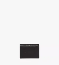 Aren Snap Wallet In Embossed Monogram Leather