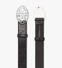 Aren Studded Belt 1.5" In Crushed Leather