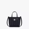 Aren Top-Zip Shopper In Visetos