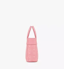 Aren Top-Zip Shopper In Visetos Leather Mix