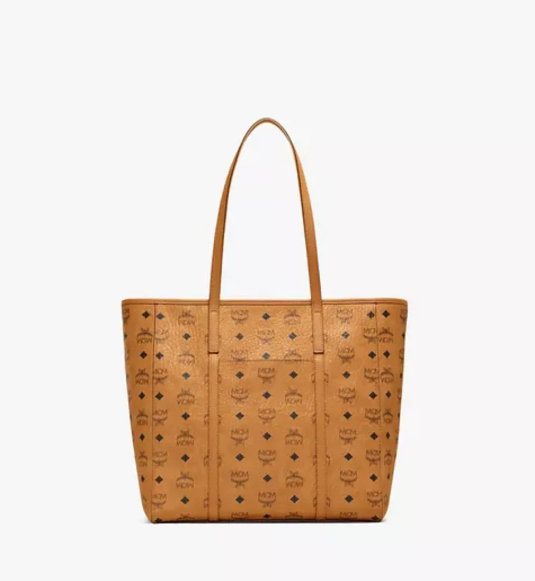 Aren Top-Zip Shopper In Visetos