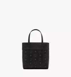 Aren Top-Zip Shopper In Visetos Leather Mix