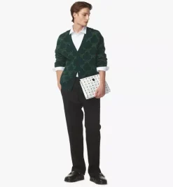 Aren Wristlet Zip Pouch In Visetos