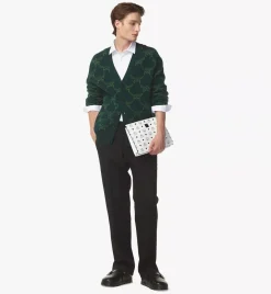Aren Wristlet Zip Pouch In Visetos
