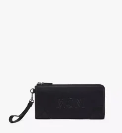 Aren Zip Around Wallet In Spanish Calf Leather