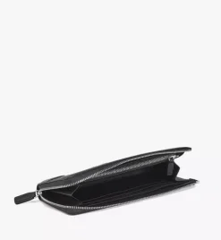 Aren Zip Around Wallet In Spanish Calf Leather