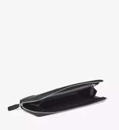 Aren Zip Around Wallet In Spanish Calf Leather