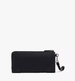 Aren Zip Around Wallet In Spanish Calf Leather