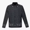 Bandana Monogram Print Jacket In Recycled Polyester
