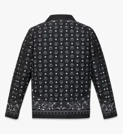 Bandana Monogram Print Jacket In Recycled Polyester