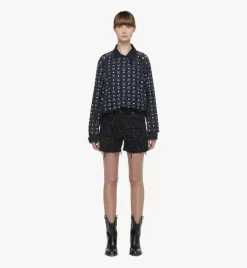 Bandana Monogram Print Jacket In Recycled Polyester