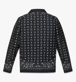 Bandana Monogram Print Jacket In Recycled Polyester
