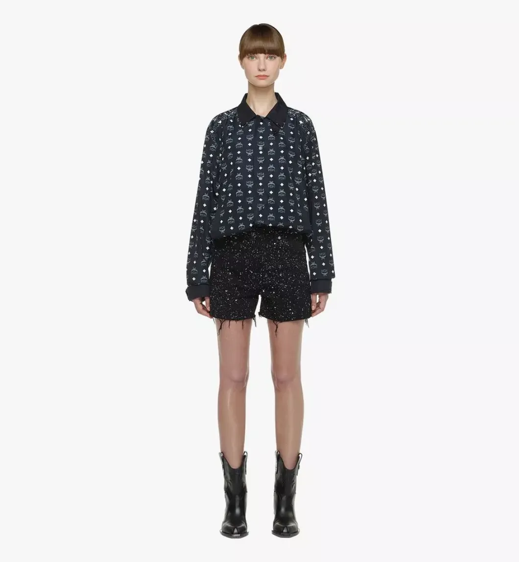 Bandana Monogram Print Jacket In Recycled Polyester