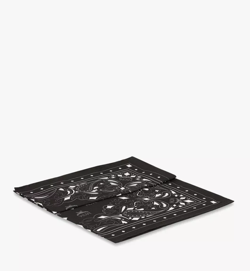 Bandana Monogram Print Scarf