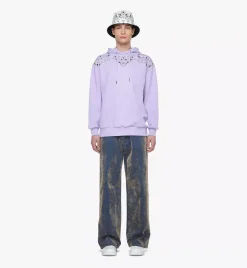 Bandana Print Hoodie In Organic Cotton