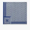 Bi-Color Monogram Jacquard Shawl