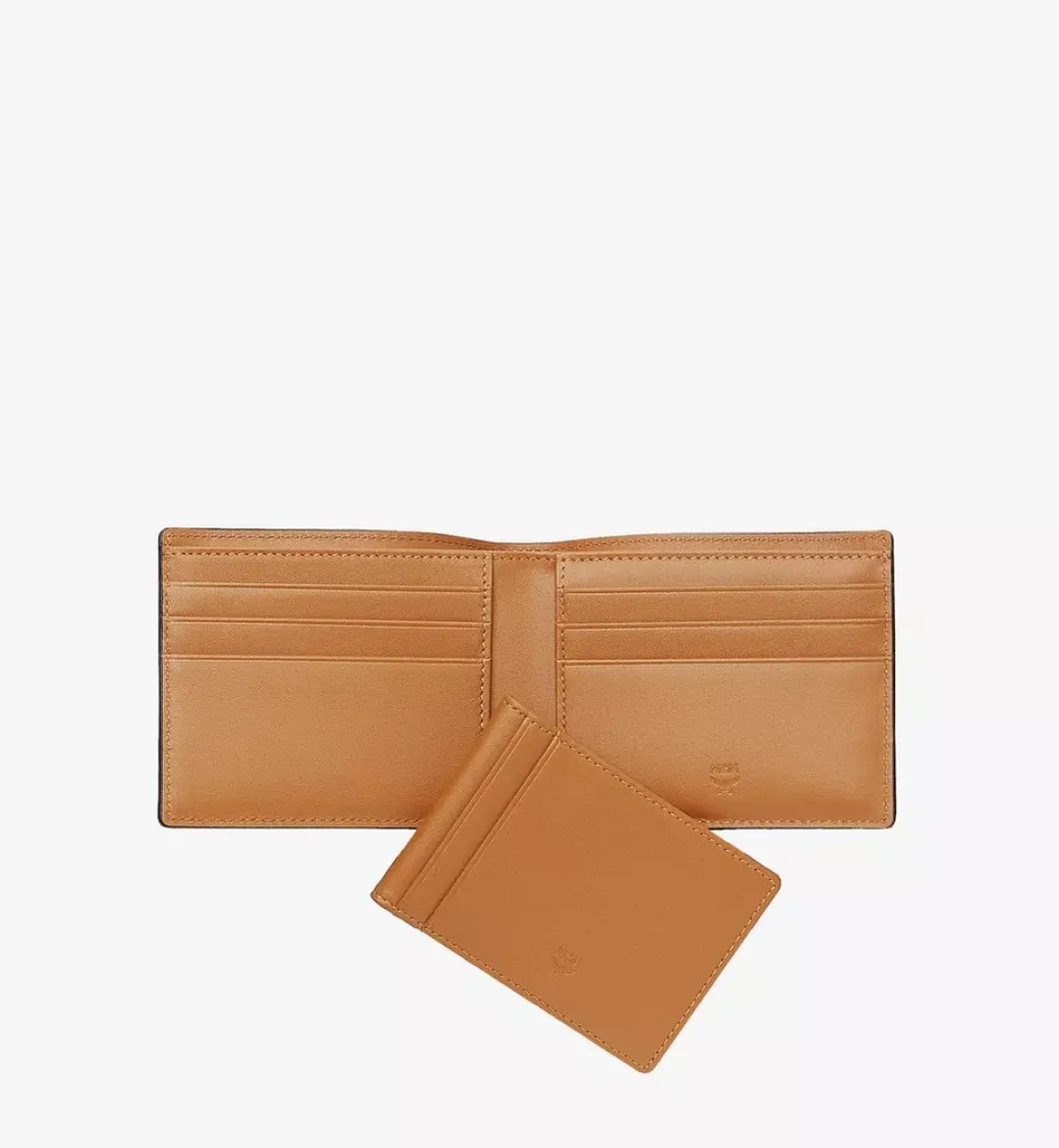 Bifold Wallet With Card Case In Visetos Original