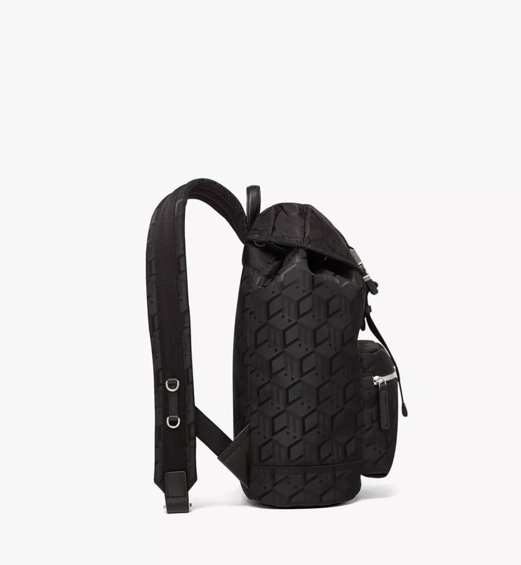 Brandenburg Backpack In Cubic Jacquard Nylon