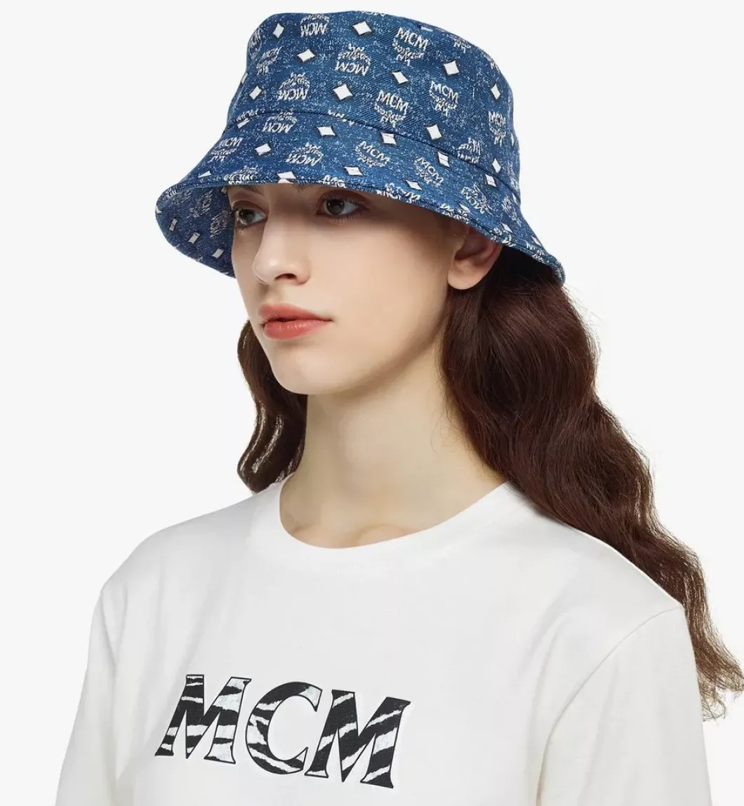 Bucket Hat In Vintage Jacquard