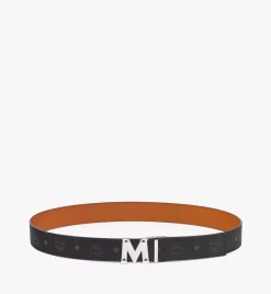 Claus Studded M Reversible Belt 1.75" In Visetos