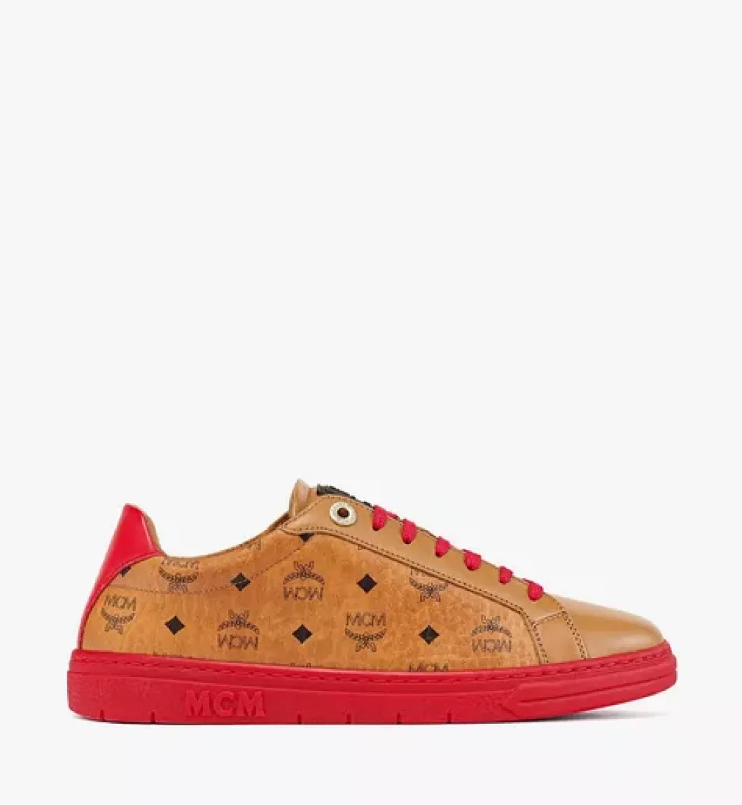 Color Block Terrain Lo Sneakers In Visetos