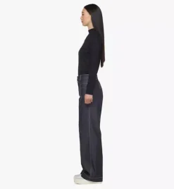 Flared Denim Pants
