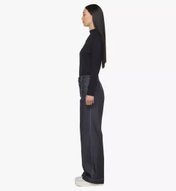 Flared Denim Pants