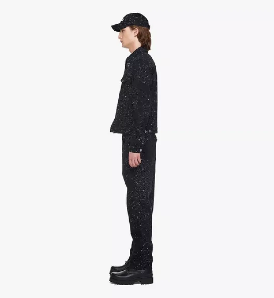 Galaxy Print Denim Jeans