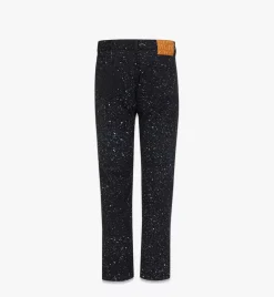 Galaxy Print Denim Jeans