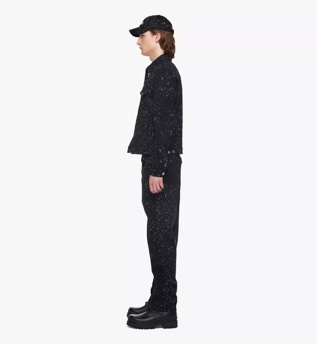 Galaxy Print Denim Jeans