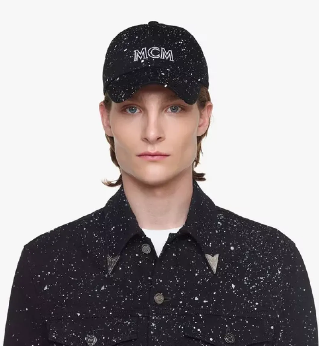 Galaxy Print Logo Cotton Cap