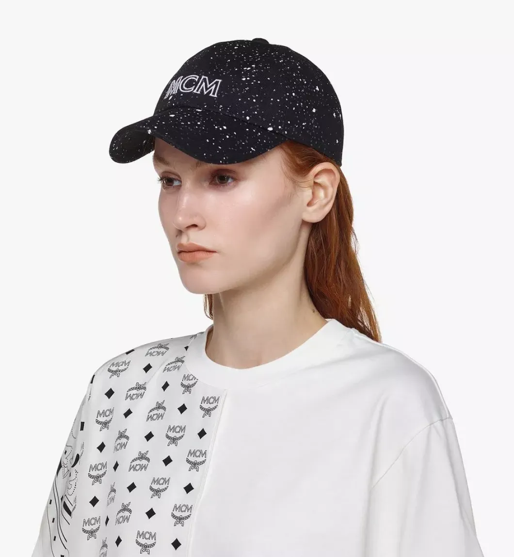 Galaxy Print Logo Cotton Cap